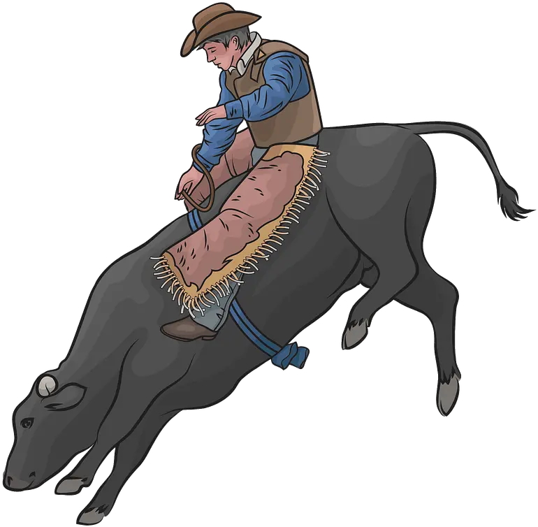  Bull Riding Clipart Free Download Transparent Png Creazilla Dibujo Toros Bull Png