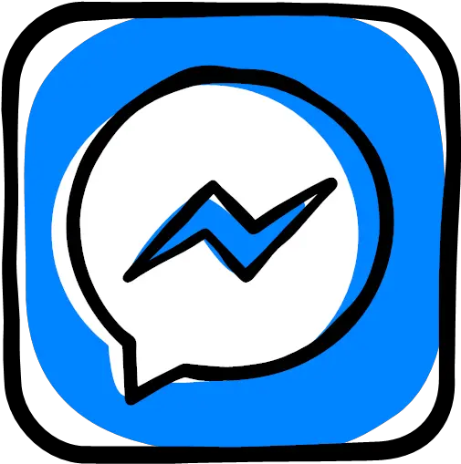  Facebook Media Message Messenger Social Texting Icon Png Images Of Logos