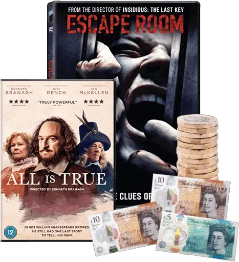  Sell Dvds For Cash Webuybookscouk Escape Room Hindi Movie Poster Png Cash Png