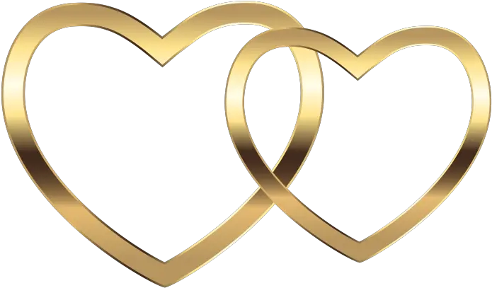  Png Gold Heart Vector Clipart Gold Hearts Clipart Heart Vector Png