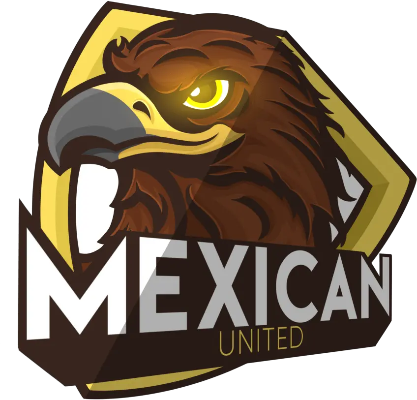  Mexican United Automotive Decal Png Mexican Eagle Logo