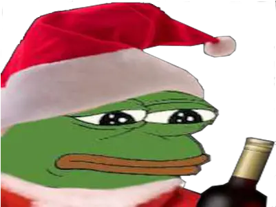  Sticker De Sasaz2 Sur Pepe Noel Gentrash Sasaz Seul Triste Cartoon Png Feelsbadman Png