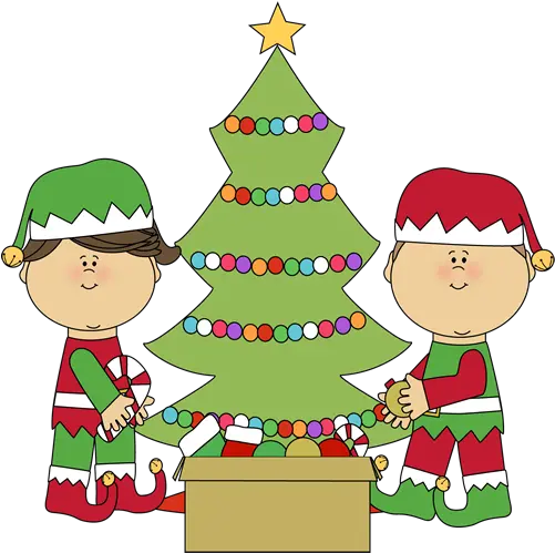  Christmas Elf Santa Claus Gift Clip Art Decorate Christmas Tree Clipart Png Elf On The Shelf Png