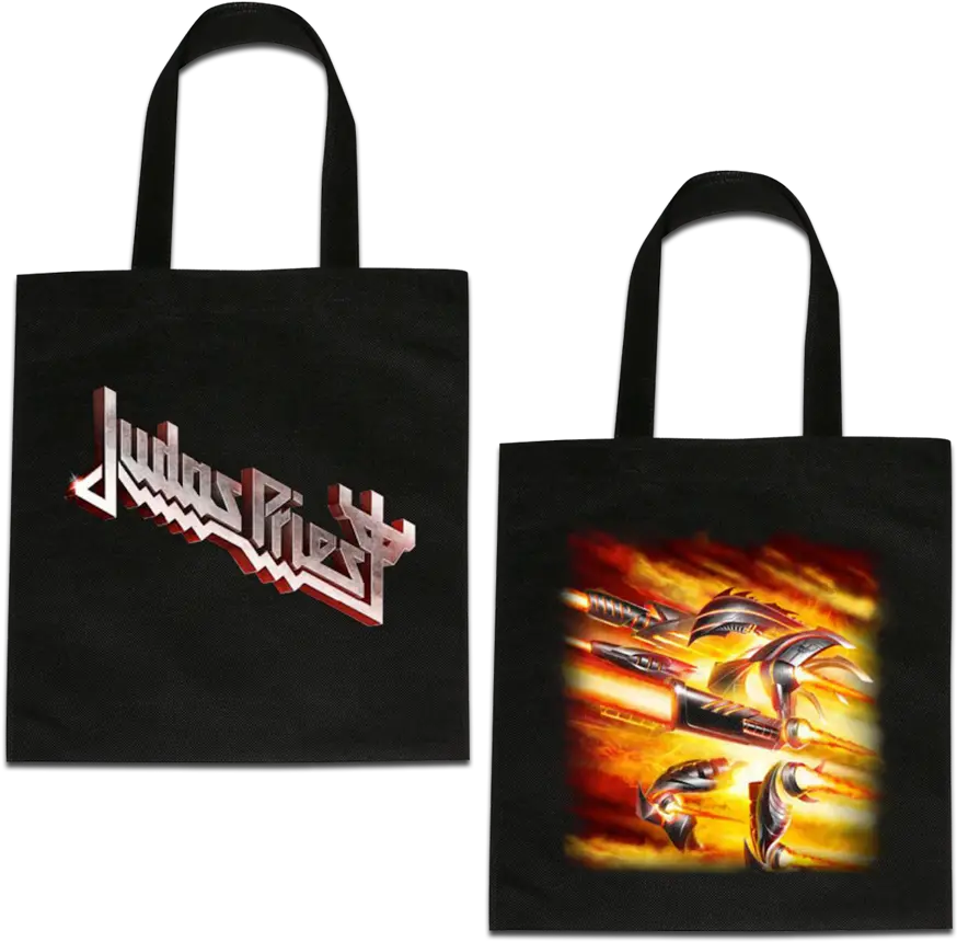  Firepower Logo Tote Judas Priest Png Judas Priest Logo