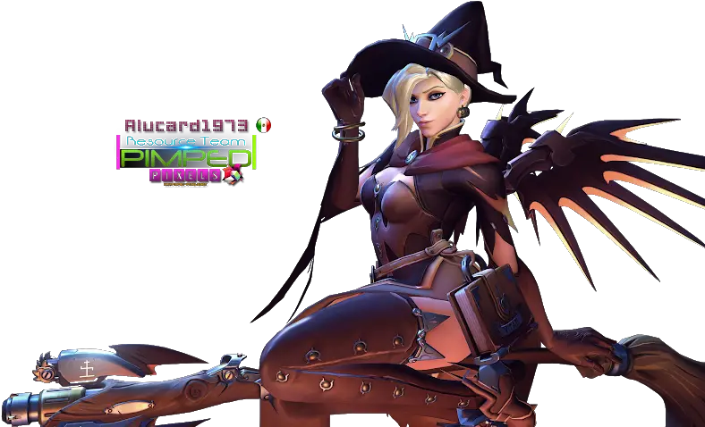  Overwatch Mercy Witch Png Mercy Overwatch Png