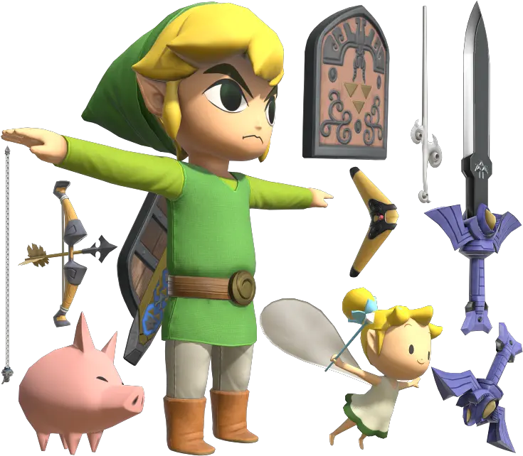  Nintendo Switch Fictional Character Png Toon Link Png