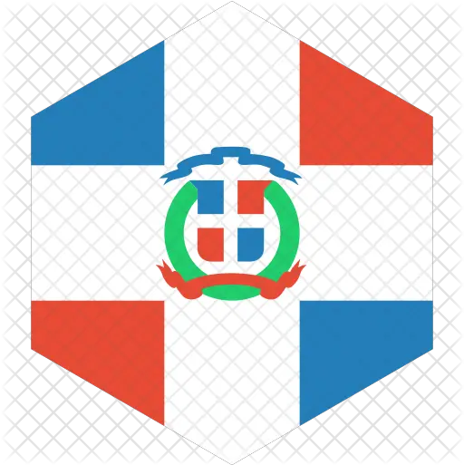  Dominican Republic Flag Icon Crest Png Dominican Flag Png