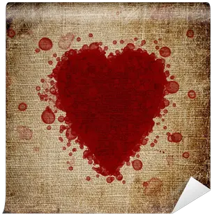  Heart Made Of Blood Drops Wall Mural U2022 Pixers We Live To Change Mat Png Blood Drops Transparent