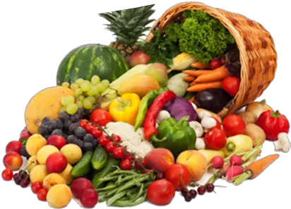  Download Image01 Basket Of Fruits And Vegetables Png Vegetables Png