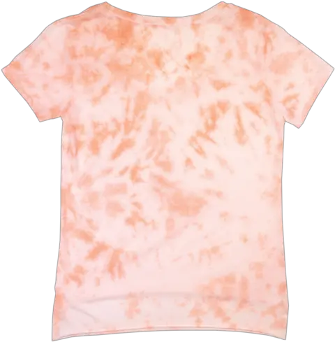  M Athlete Scoop Tee Peach Tie Dye U2014 Mayhem Tie Dye T Shirt Png Peach Tie Dye Png