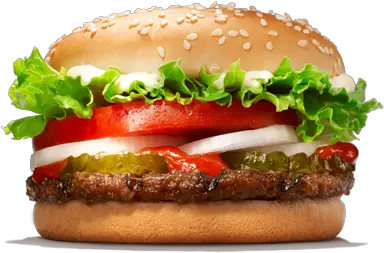  Hamburger Png Pic Burger King Whopper Menü Hamburger Png