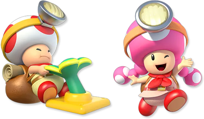  Personajes Captain Toad Captain Toad Treasure Tracker Toadette Png Toad Png