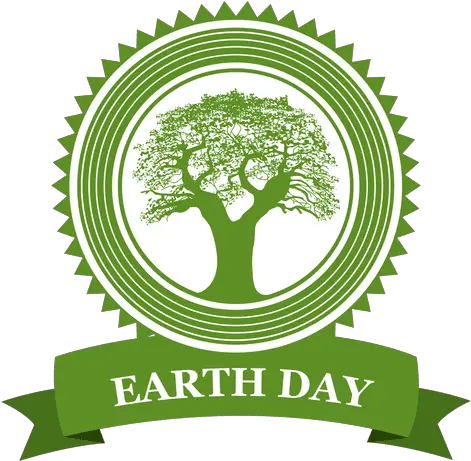  Earth Day Tree Badge Transparent Png U0026 Svg Vector File Transparent Earth Day Logo Tree Logos