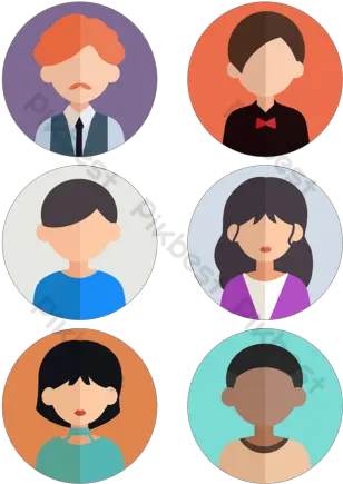  Round Expressionless User Avatar Vector Png Images Psd Round User Icon Png Hipster Icon Vector