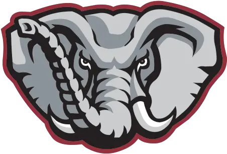  08 Alabama Crimson Tide Elephant Png Roll Tide Png