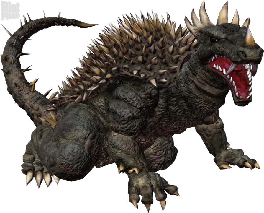  Godzilla Iv2015 Game Artworks At Riot Pixels Godzilla Anguirus Png Godzilla Transparent Background