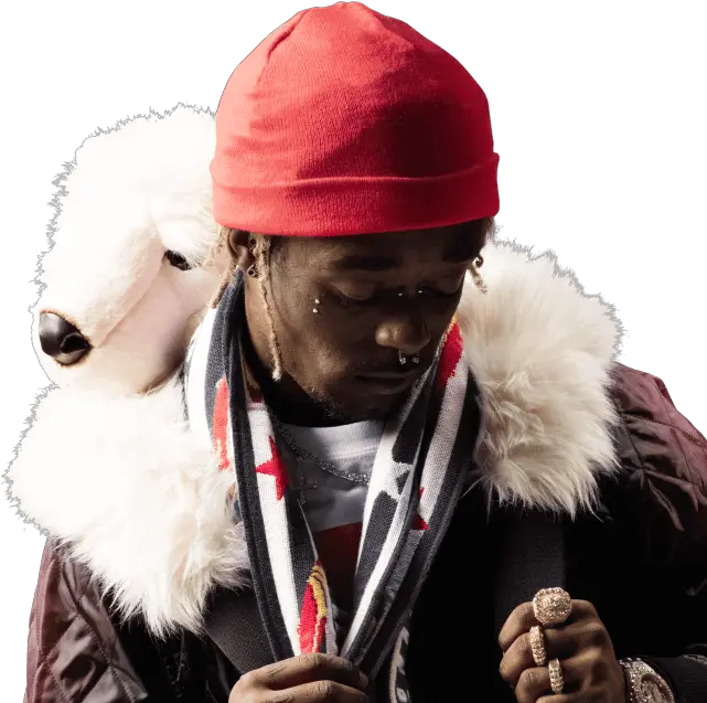  Lil Uzi Vert Omnia Nightclub Las Vegas Fur Clothing Png Uzi Png