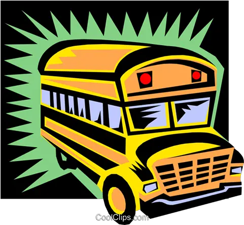  School Bus Royalty Free Vector Clip Art Illustration Bus Png Transportation Icon Vector