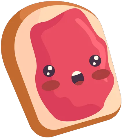  Kawaii Pbj Sandwich Transparent Png U0026 Svg Vector File Clip Art Sandwich Transparent