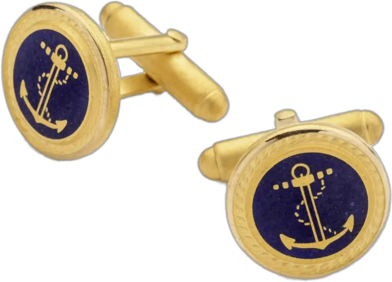  Anchor U0026 Rope Cufflinks Transparent Png Stickpng Cufflinks Png Rope Circle Png