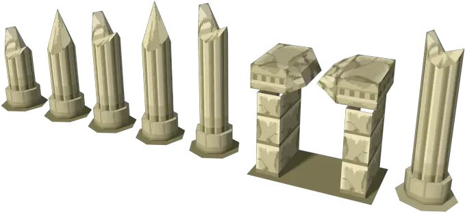  Ds Dsi Pokémon Diamond Pearl Spear Pillar Ruins Sculpture Png Ruins Png