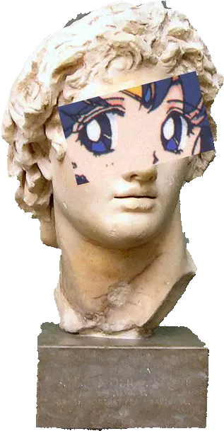  Download Report Abuse Alexander The Great Ancient Greek Bust Png Vaporwave Statue Png