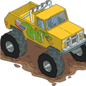  Cletusu0027 Monster Truck The Simpsons Tapped Out Wiki Fandom Simpsons Monster Truck Png Monster Truck Png