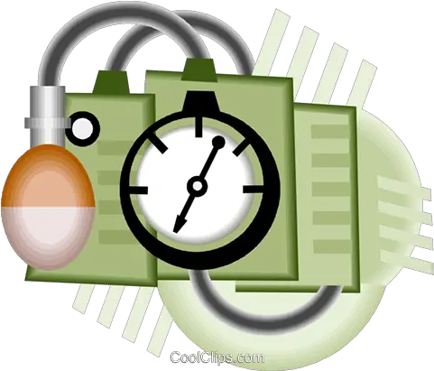  Blood Pressure Gauge Medical Equipment Royalty Free Vector Clock Png Medical Supplies Icon