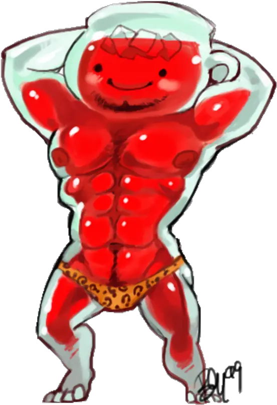  Gym Clipart Buff Sexy Kool Aid Man Png Kool Aid Man Transparent