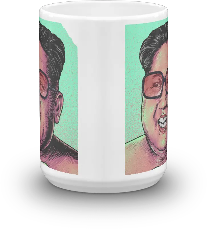  Kim Jong Un Happy Supreme Leader Mug U2013 The Donald Stuff Magic Mug Png Kim Jong Un Png