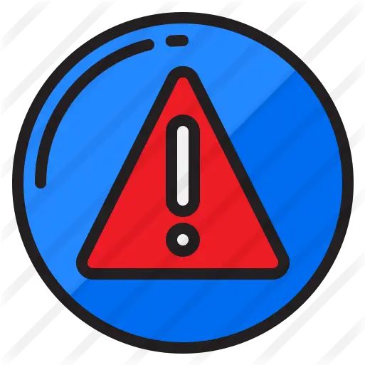  Warning Sign Dot Png Warning Triangle Icon