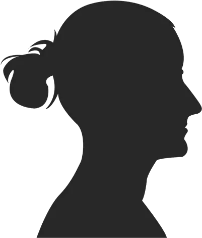  Silhouette Drawing Woman Face Png Download 512512 Gesicht Von Der Seite Zeichnen Frau Woman Face Icon