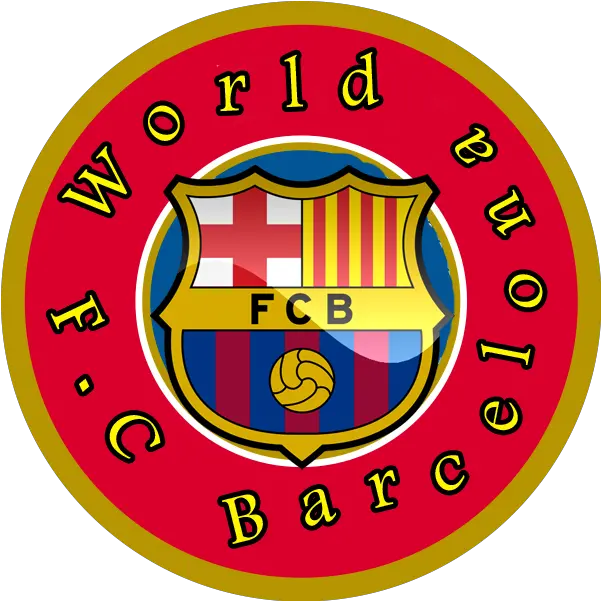  Fc Barcelona World Logo Imgur Barcelona Vs Real Sociedad Logo Png Fc Barcelona Logo