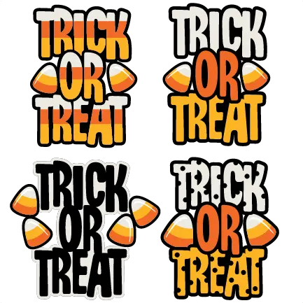  Download Hd Trick Or Treat Title Scrapbook Cut File Cute Trick Or Treat Halloween Clipart Png Trick Or Treat Png