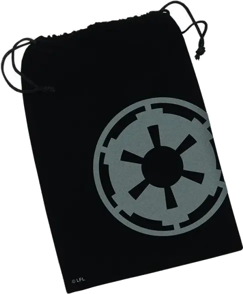  Star Wars Dice Bag Galactic Empire Free Angel Express Png Galactic Empire Logo