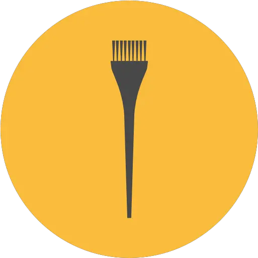  Beauty Hair Salon Grooming Dye Brush Icon Hair Dye Brush Logo Png Hair Brush Icon