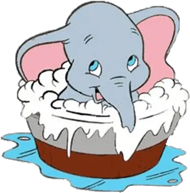  Dumbo In Bath Tub Transparent Png Dumbo Png Dumbo Png