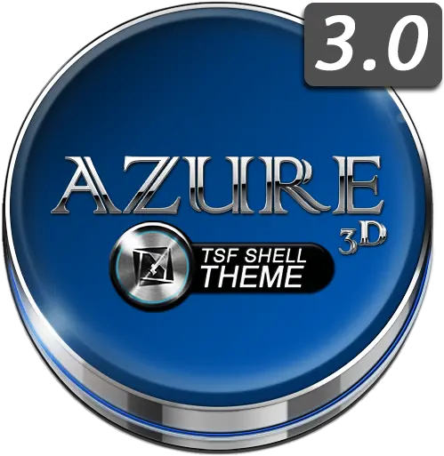  Tsf Shell Launcher Theme Azure 1 Haq Png Shell Stores Icon