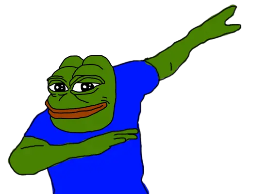  Download Transparent Pepe Dabbing Transparent Pepe Dab Png Dabbing Emoji Png