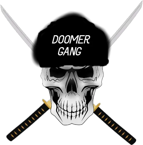  Intente Hacer Un Logo Para La Doomer Gang Creo Que Me Salio Ninja Swords Logo Png Un Logo Png