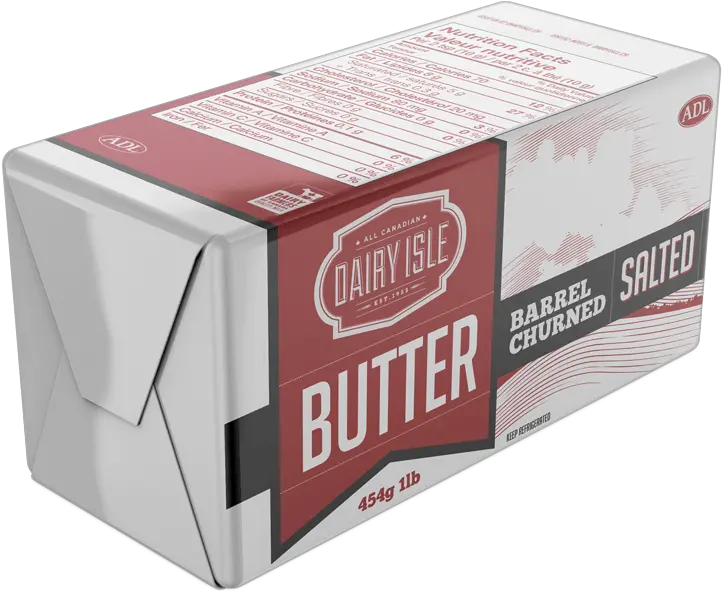  Butter Dairy Isle Carton Png Butter Transparent