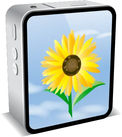  Iphone 4 Black Sunflower Icon Icon Png Sunflower Icon