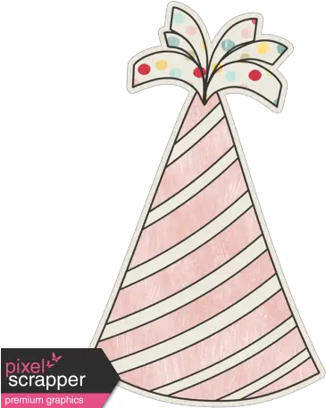  Birthday Wishes Pink Party Hat Sticker Graphic By Sheila Party Hat Png Birthday Hat Transparent