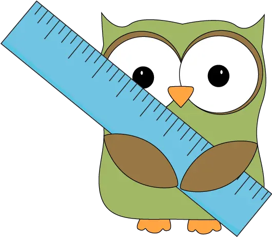  Download Hd Owl Math Clipart 2 By Haley Owl With Ruler Clipart Png Math Clipart Png