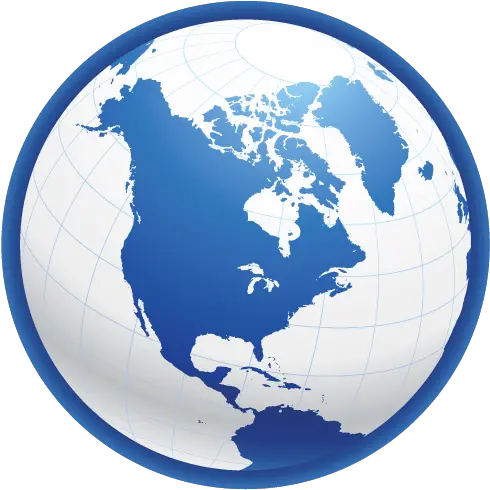  Cropped Map Png Globe Png