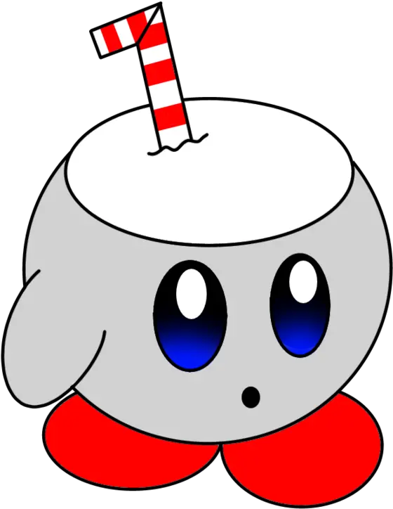  If Kirby Ate Cuphead Fer El Wey K Dibuja Illustrations Art Dot Png Kirby Icon