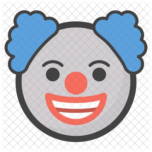  Clown Emoji Icon Cartoon Png Clown Face Png