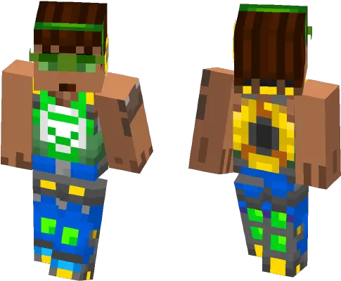  Download Overwatch Lucio Minecraft Skin For Free Minecraft Skin Dark Archer Png Lucio Png