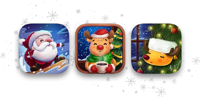  Premium Christmas App Icon Collection Chtistmas Icons Hof Spps Png Santa Baron Icon