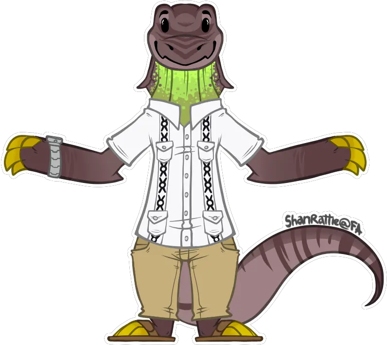  Shan Fictional Character Png Lizard Icon